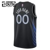 Camiseta Niños Dallas Mavericks Personalizadas 2025-26 Nike City Edition Negro Swingman